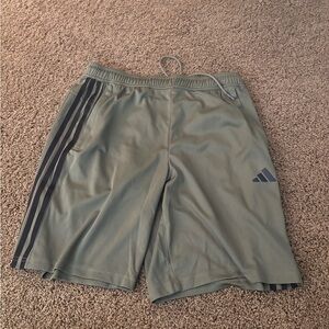 Adidas workout shorts - green